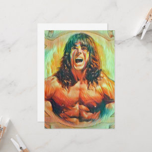 "The Ultimate Warrior" Kunst - Alter Einladungen