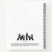 “The Umlauts™ Crossing Over” Notizblock (Rückseite)