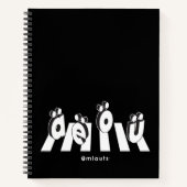 “The Umlauts: Crossing Over” Notizblock (Vorderseite)