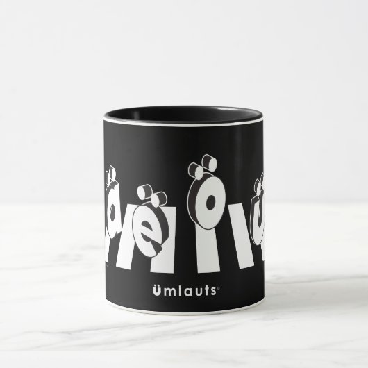 “The Umlauts: Crossing Over” Tasse (Zentrum)