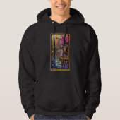 The Underworld Goddess The Fool Tarot Card Pagan W Hoodie (Vorderseite)
