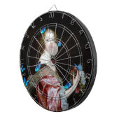 The Unexpected Arrival of Blue Butterflies Dartscheibe (Vorderseite rechts)