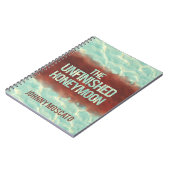 The Unfinished Honeymoon-Cover Notizblock (Linke Seite)