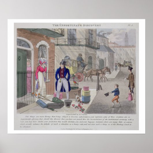 The Unfortunate Discovery, from 'Fashionable Bores Poster (Vorne)