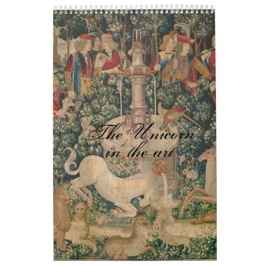The Unicorn in the art Kalender (Titelbild)