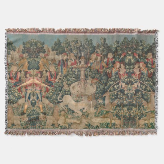 The Unicorn is Found – The Hunt of the Unicorn Decke (Vorderseite)