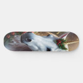 “The Unicorn of Noel” Skateboard (Horizontal)