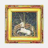 The Unicorn Tapestry Magnet (Vorne)