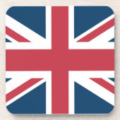 The Union Jack britischer Flaggenuntersetzer Getränkeuntersetzer (Vorderseite)