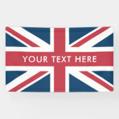 The Union Jack British Flag Banner (Horizontal)