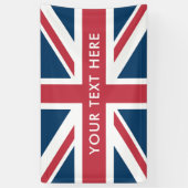 The Union Jack British Flag Banner (Vertikal)