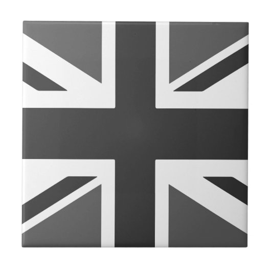 The Union Jack British Flag Ceramic Tile Fliese (Vorderseite)