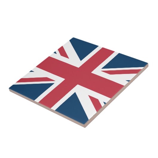 The Union Jack British Flag Ceramic Tile Fliese (Seite)