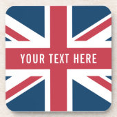 The Union Jack British Flag Coaster Getränkeuntersetzer (Vorderseite)