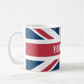 The Union Jack British Flag Kaffeetasse (Links)