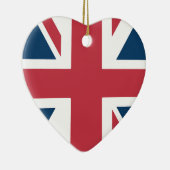 The Union Jack British Flag Keramik Ornament (Rechts)