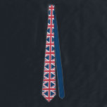 The Union Jack British Flag Neck Tie Krawatte<br><div class="desc">Neck tie with The Union Jack flag design. This United Kingdom flag design is a great way to show you are proud to be British.</div>