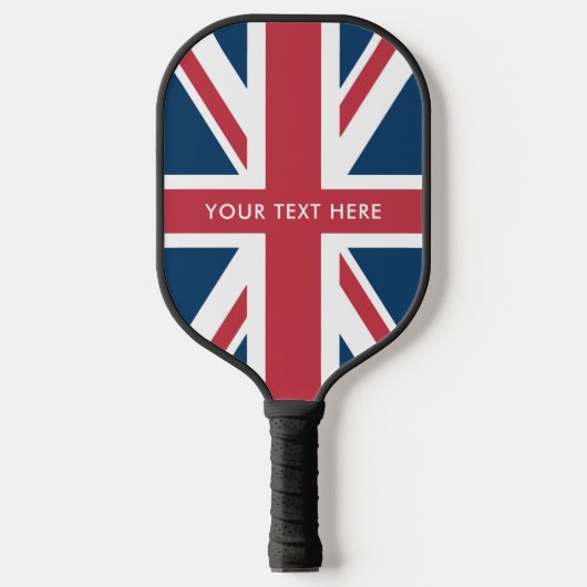 The Union Jack British Flag Pickleball Paddle (Vorderseite)
