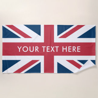 The Union Jack British Flag Strandtuch