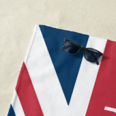 The Union Jack British Flag Strandtuch (Beispiel)