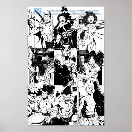 The Union Vol.02 "Originalkunst" Poster (Vorne)