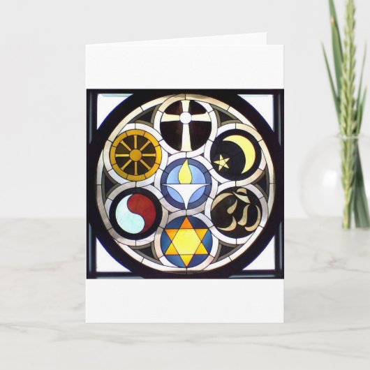 The Unitarian Universalist Church Rockford, IL Karte (Vorderseite)