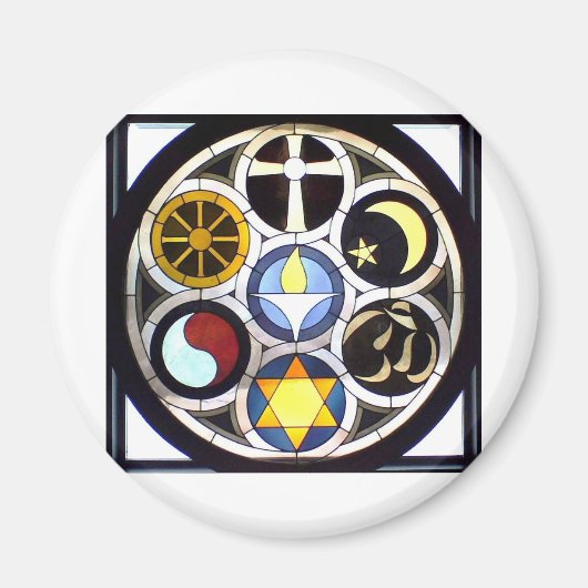 The Unitarian Universalist Church Rockford, IL Magnet (Vorne)