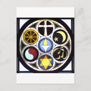 The Unitarian Universalist Church Rockford, IL Postkarte