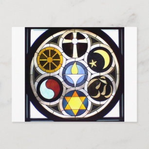 The Unitarian Universalist Church Rockford, IL Postkarte