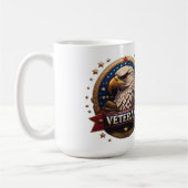 The United States Military Bold Eagle "Retired" Kaffeetasse (Links)
