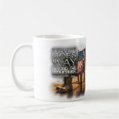 The United States Military Service Family Kaffeetasse (Links)