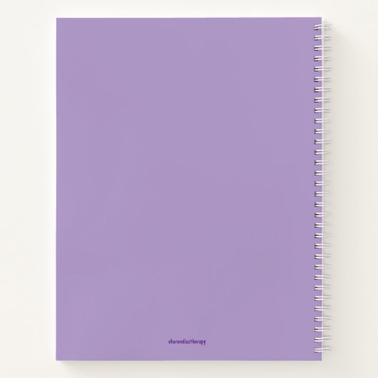 The Universe Conspires Spiral Notebook Notizblock (Rückseite)