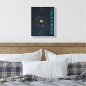 The Universe Is Watching – Mystical Design Leinwanddruck (Insitu (Schlafzimmer))