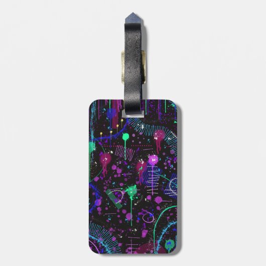 The Universe is Wide Gepäckanhänger (Rückseite vertikal)