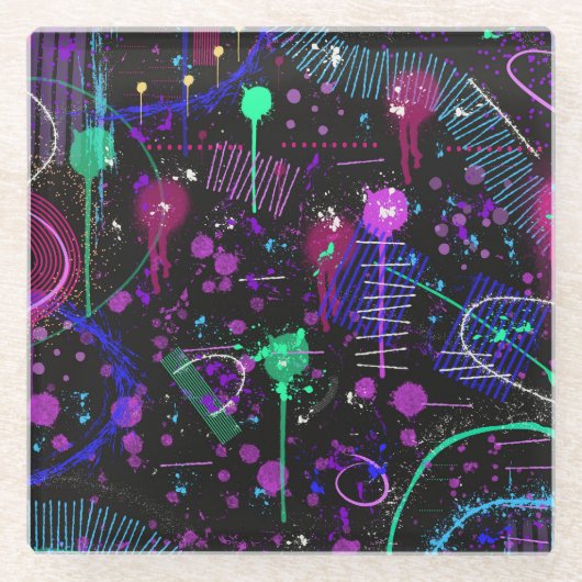 The Universe is Wide Glasuntersetzer (Vorderseite)