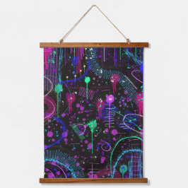 The Universe is Wide Wandteppich Mit Holzrahmen