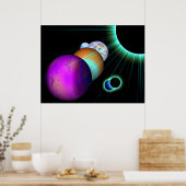 The Universe Poster (Küche)