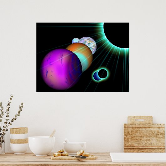 The Universe Poster (Küche)