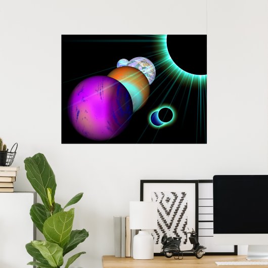 The Universe Poster (Heimbüro)