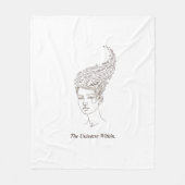 The Universe Within Minimalist Fleece Blanket - Ce (Vorderseite)
