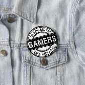 The University of Gamers Funny Button (Beispiel)