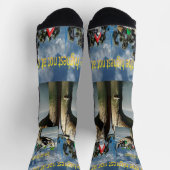 The Unlikely Hero: Witness the "Frog That Carries  Socken (Oben)