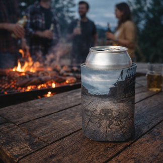 The Unmanned Deck — Pirate Ship Scene Dosenkühler