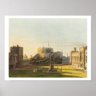 The Upper Ward, Windsor Castle, von 'Royal Reside Poster
