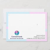 The Urologist approaches, Dankeskarte (Rückseite)