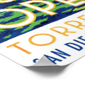 The USA Golf Open 2021 TORREY PINES Geschenke Poster (Ecke)