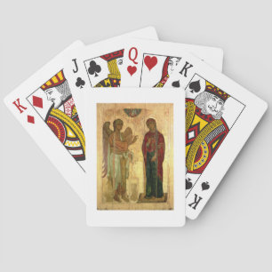 The Ustiug Annunitation, c.1130-40 Spielkarten