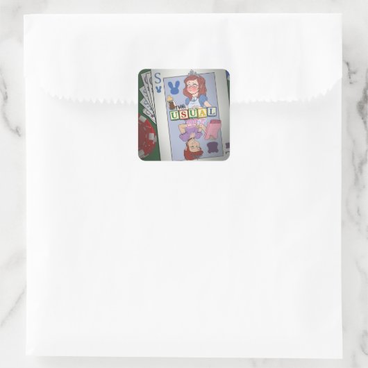 The Usual Bet Cover Sticker 2019-2020 (Tasche)