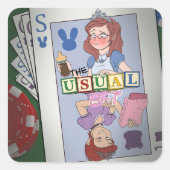 The Usual Bet Cover Sticker 2019-2020 (Vorderseite)