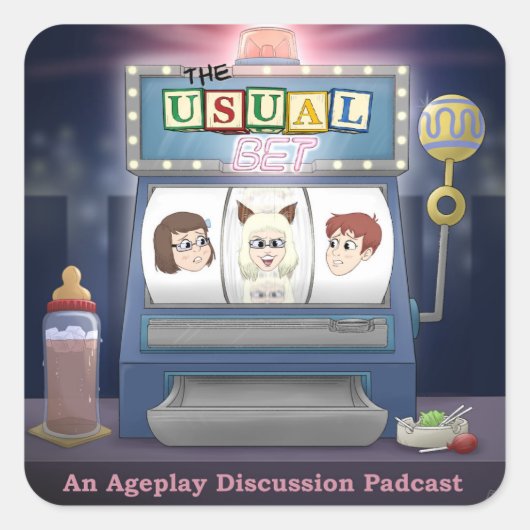 The Usual Bet Cover Sticker 2023-2024 (Vorderseite)